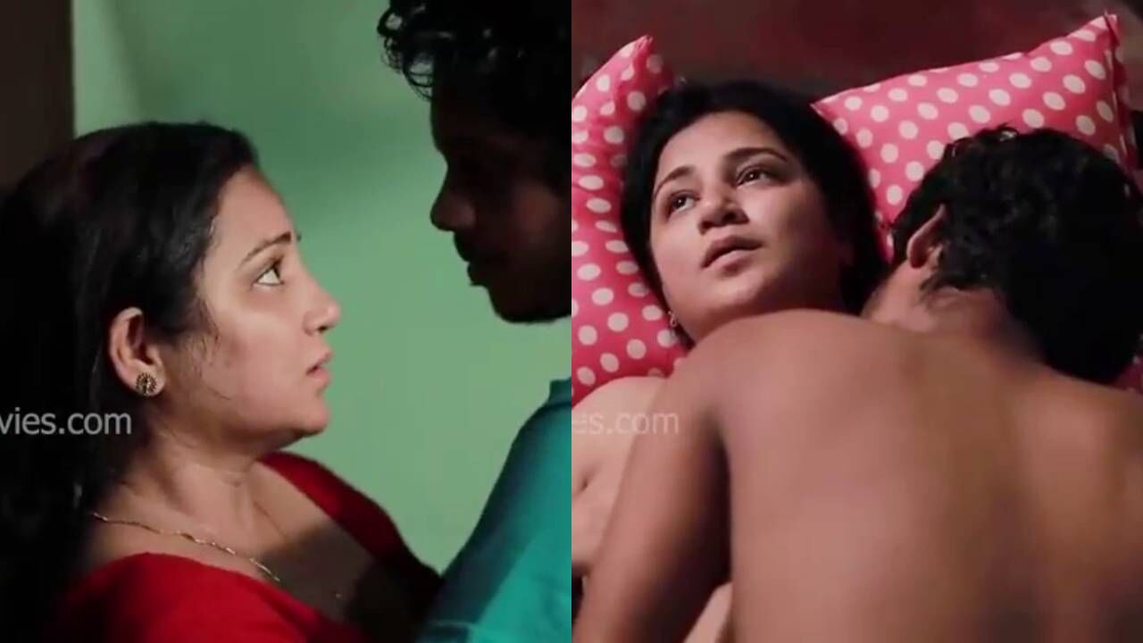Thumbnail for Beautiful mallu chechi seduced & fucked by young neighbour