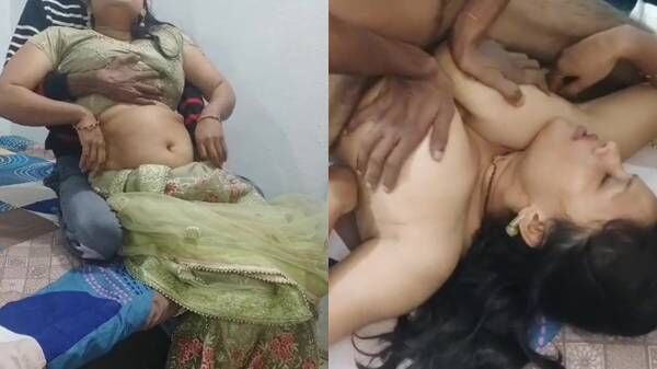 Thumbnail for Devar seduces and fucks busty bhabhi after caught masturbating