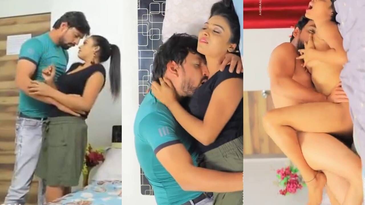 Thumbnail for Guy seduces married ex-girlfriend and screws her in her bedroom