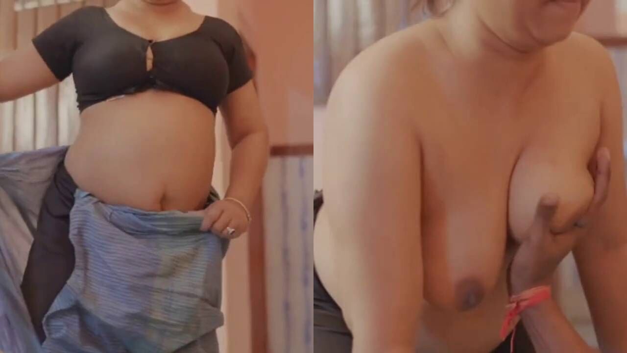 Thumbnail for Owner seduces mature maid with morning wood and sucks her big boobs
