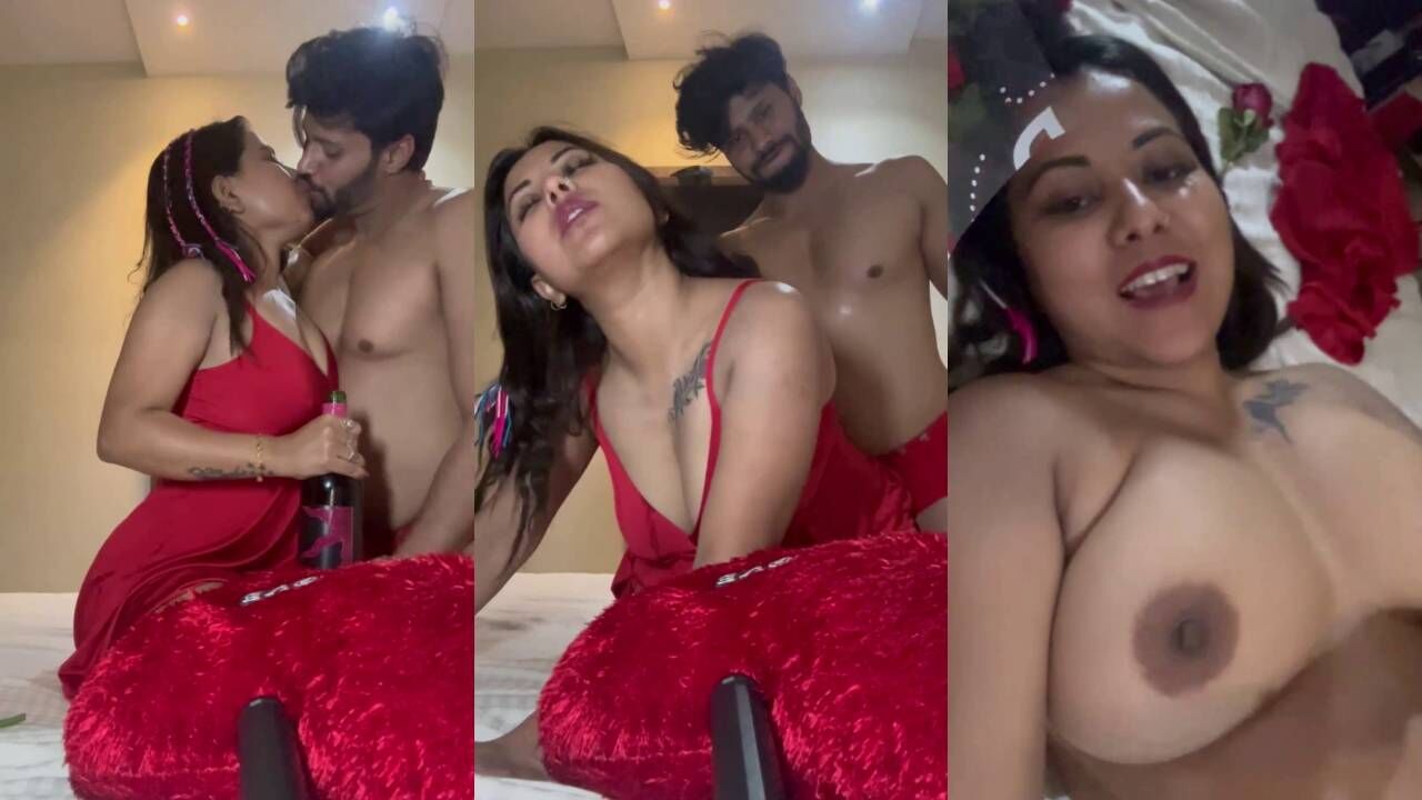 Thumbnail for Sexy Assamese actress Tina Valentine's day romantic fucking